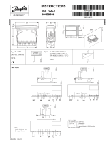 Danfoss EKC 102C1 084B8508 Guía de instalación