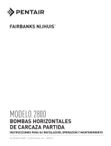 Fairbanks-nijhuis 2800 Split Case El manual del propietario