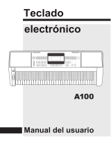 Teclado Musical A100 El manual del propietario
