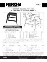 Rikon Power Tools 52-910 Manual de usuario