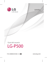 LG LGP500.APRTBK Manual de usuario