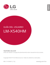 LG LMX540HM.ATFHBK Manual de usuario