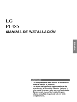 LG PI 485 Manual de usuario