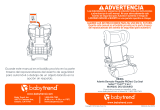 BABYTREND PROtect Car Seat Series Yumi 2-in-1 Folding Booster Seat - Spanish El manual del propietario