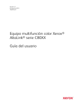 Xerox AltaLink C8030 / C8035 / C8045 / C8055 / C8070 Guía del usuario