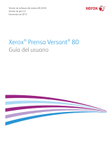 Xerox Versant 80 Guía del usuario