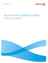 Xerox Phaser 3320DNI Guía del usuario