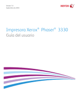 Xerox 3330 Guía del usuario