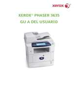 Xerox 3635MFP Guía del usuario