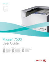 Xerox PHASER 7500 Guía del usuario