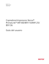 Xerox PrimeLink B9100/B9110/B9125/B9136 Guía del usuario