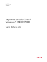 Xerox c8000 Guía del usuario