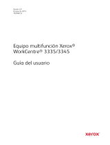 Xerox 3335/3345 Guía del usuario