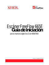 Xerox FreeFlow Scanner 665e Guía del usuario