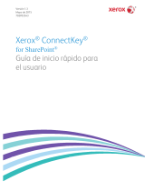 Xerox ConnectKey for SharePoint® Guía de instalación