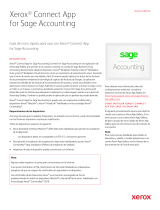 Xerox Connect App for Sage Accounting Guía de inicio rápido