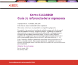 Xerox 8160 Guía del usuario