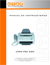 Utax FAX 520 Instrucciones de operación