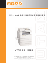 Utax CD 1020 Instrucciones de operación