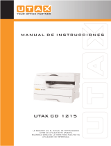 Utax CD 1215 Instrucciones de operación