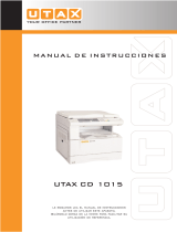 Utax CD 1015 Instrucciones de operación