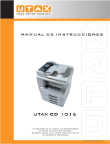 Utax CD 1016 Instrucciones de operación