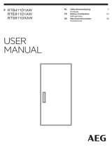 AEG RTS811DXAW Manual de usuario