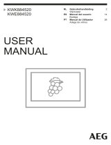 AEG KWK884520T Manual de usuario
