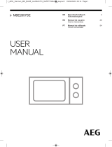 AEG MBE2657SEB Manual de usuario