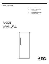 AEG AGB728E3NX Manual de usuario