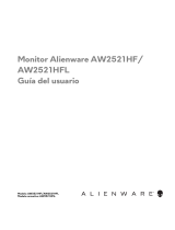 Alienware AW2521HF Guía del usuario