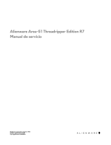 Dell Alienware Area-51 Threadripper Edition R7 Manual de usuario