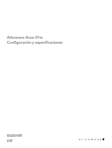 Alienware Area-51m Guía de inicio rápido