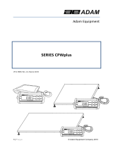 Adam Equipment CPWplus Manual de usuario