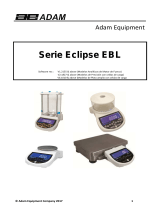 Adam Equipment Eclipse EBL 823 i Manual de usuario