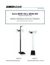 Adam MDW 160 200 Manual de usuario