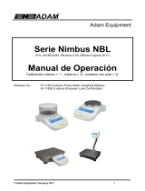 Adam Equipment Nimbus NBL Serie Manual de usuario