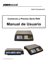 Adam Equipment RAV Manual de usuario