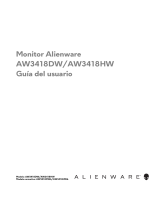 Alienware AW3418HW Guía del usuario