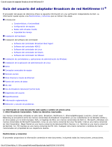 Dell Broadcom NetXtreme Family of Adapters El manual del propietario