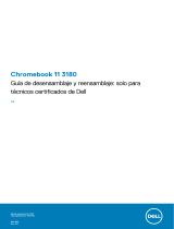 Dell Chromebook 11 3180 El manual del propietario