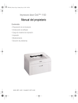 Dell 1100 Laser Mono Printer El manual del propietario