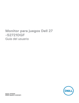 Dell S2721DGF Guía del usuario