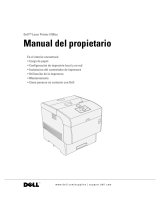 Dell 5100cn Color Laser Printer Manual de usuario