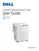 Dell 7130cdn Color Laser Printer Guía del usuario