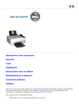 Dell 928 All In One Inkjet Printer Guía del usuario
