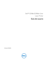 Dell C3760dn Color Laser Printer Guía del usuario