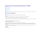 Dell E1609WFP Manual de usuario