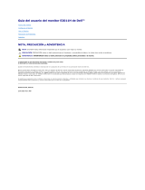 Dell E2011H Guía del usuario