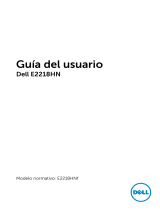 Dell E2218HN Guía del usuario